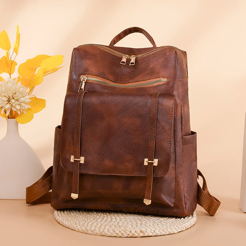 Mochila Verona em Couro