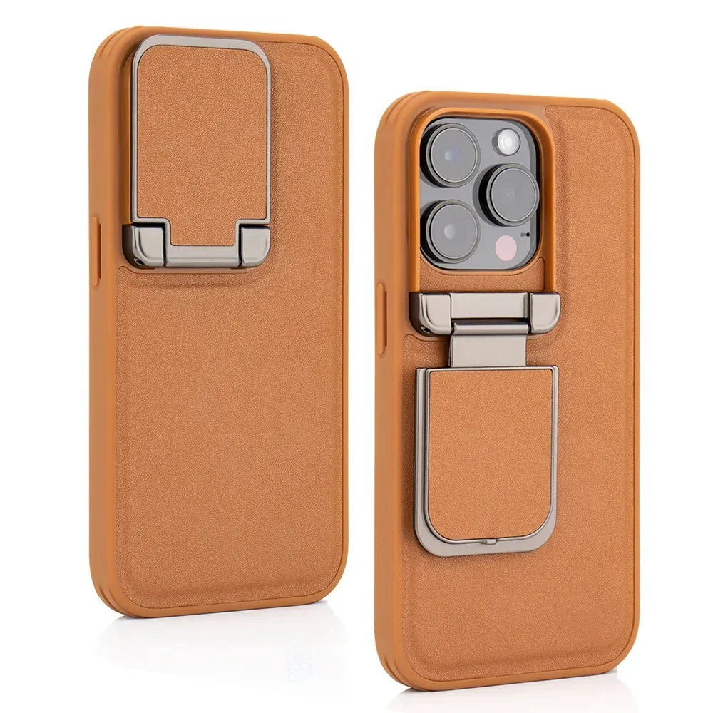 Case iPhone em Couro Spartan Shield