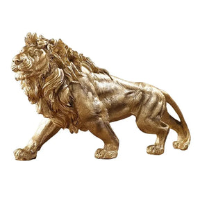 Escultura Golden Lion