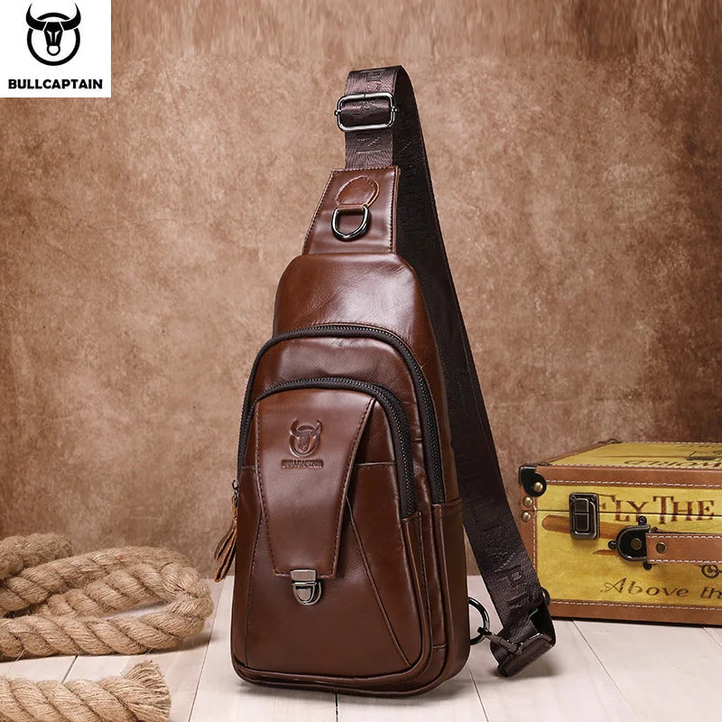 Bolsa Transversal em Couro Urban Trail